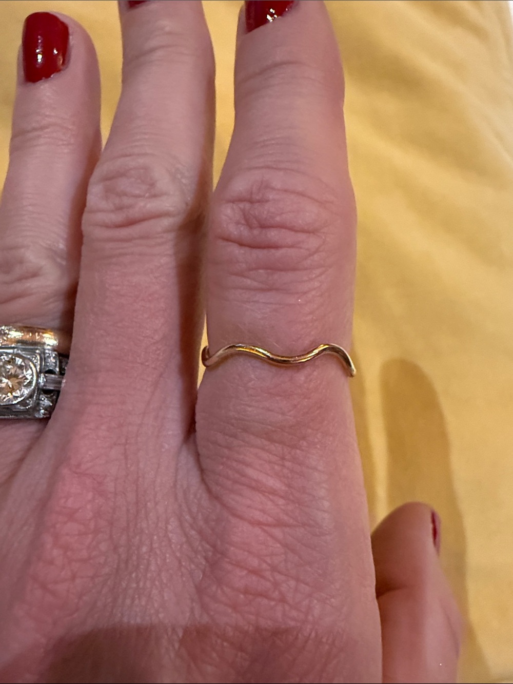 Wavy 14k Gold Fill Ring
